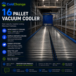 16 Pallet Vacuum Cooler