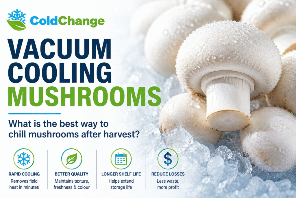 vacuum cooling mushrooms